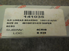 Load image into Gallery viewer, Rexroth R166121420 Linear Bearing New

