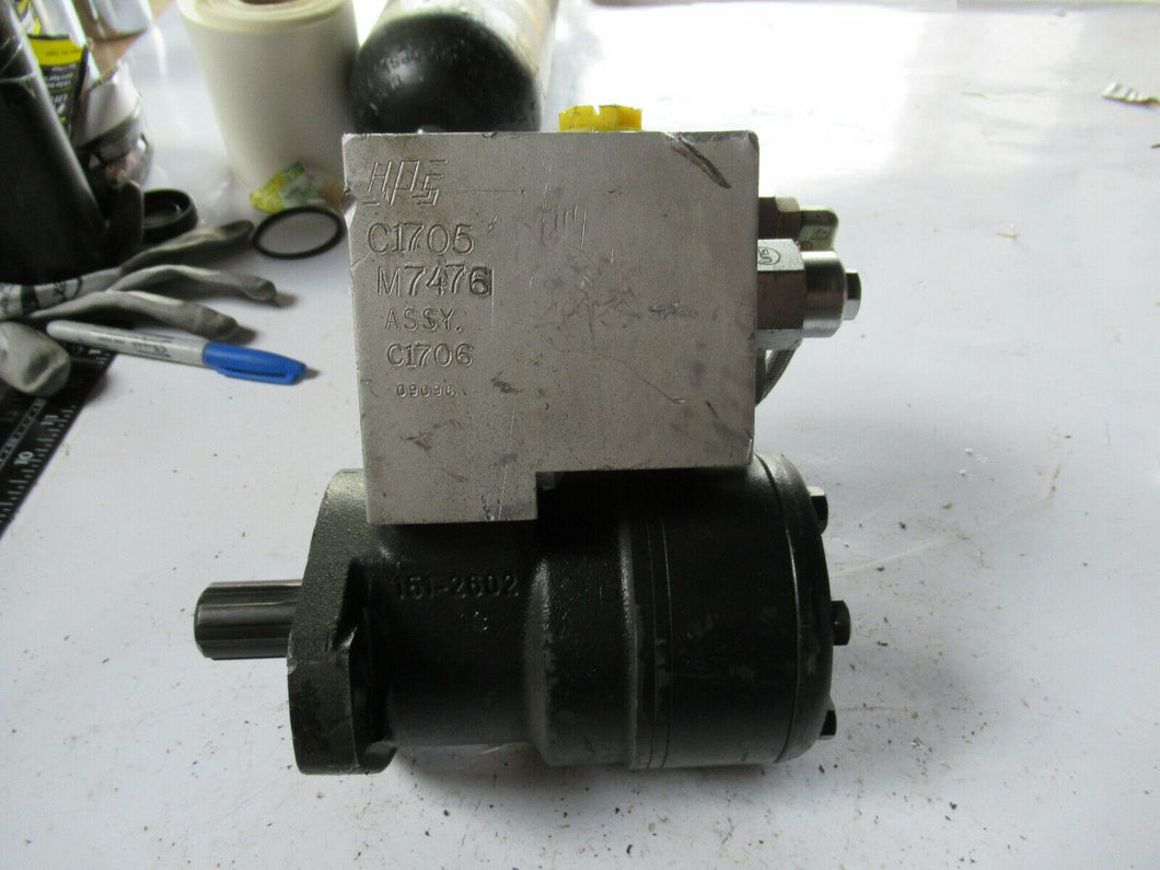 Danfoss 151-2476 Hydraulic Motor DS-200 W/ Valve HPS C1706