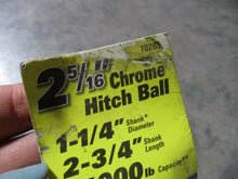 Load image into Gallery viewer, C.T.P 70285 Trailer Hitch Ball 2 - 5/16"
