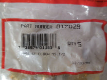 Load image into Gallery viewer, Velvac 017029 Brass ST Elbow Bag of 5 New
