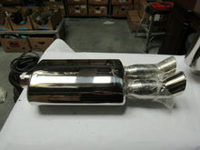 Load image into Gallery viewer, 2.5&quot; Dual Slant Slash Tip Exhaust Muffler DTM Stainless 280SX Jetta RX7

