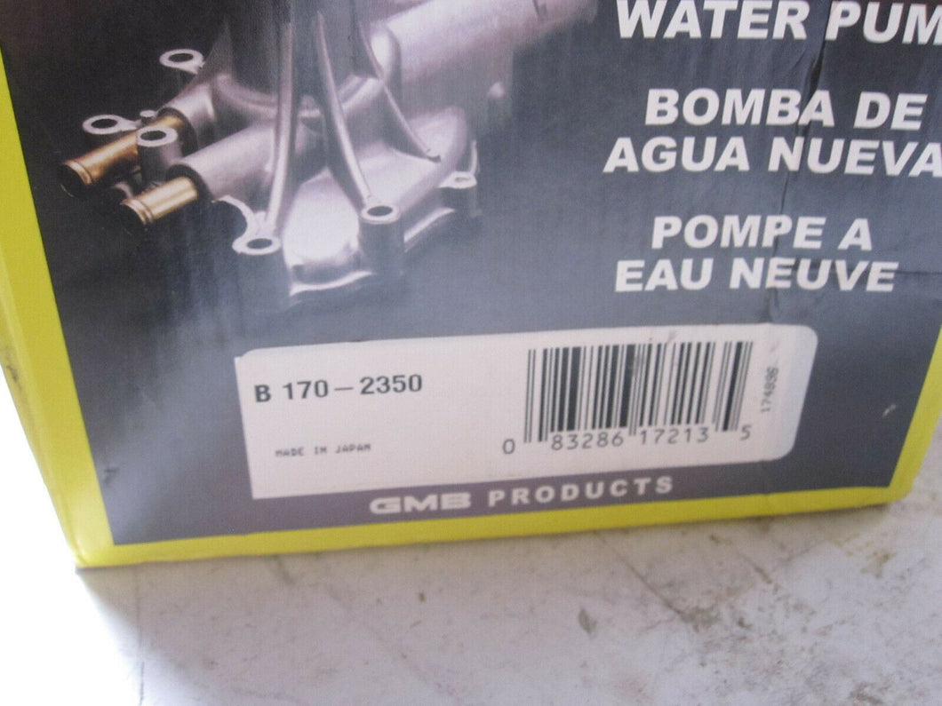 New GMB 170-2350 Engine Water Pump