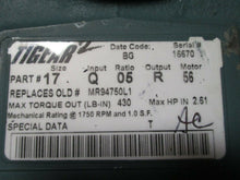 Load image into Gallery viewer, Dodge 17Q05R56 Tigear-2 Right Angle Worm Gear Speed Reducer

