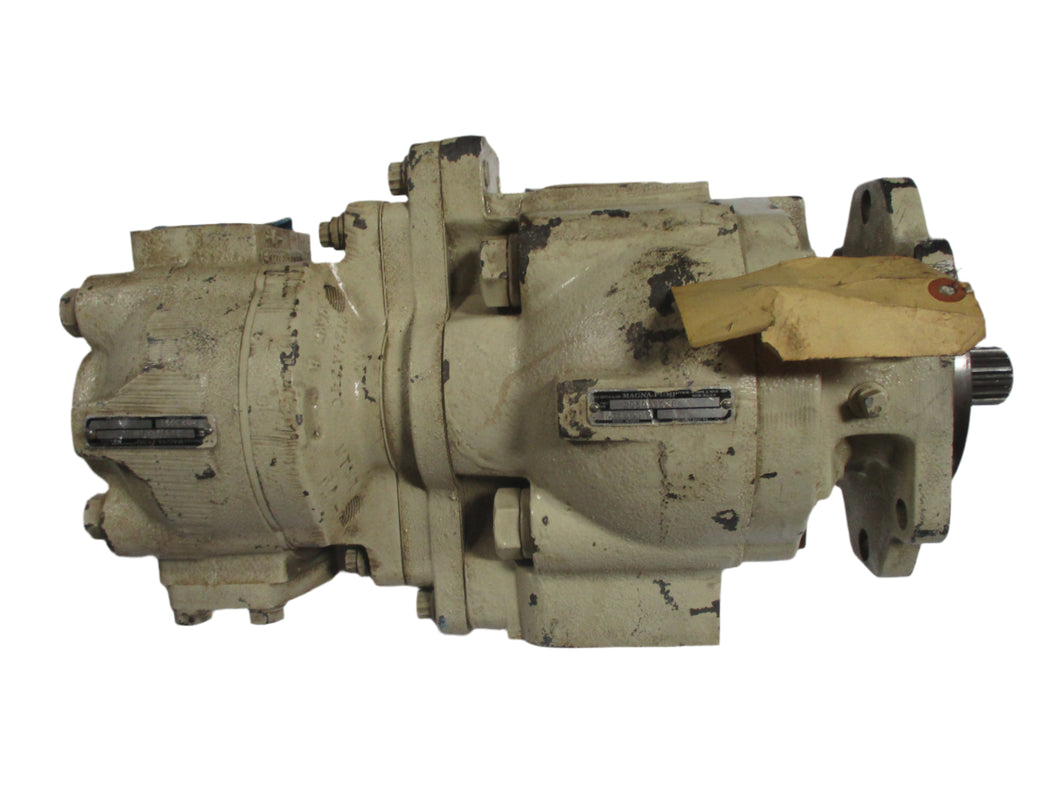 2950A1C2R Hydreco Magna Pump Hydraulic Gear double Pump