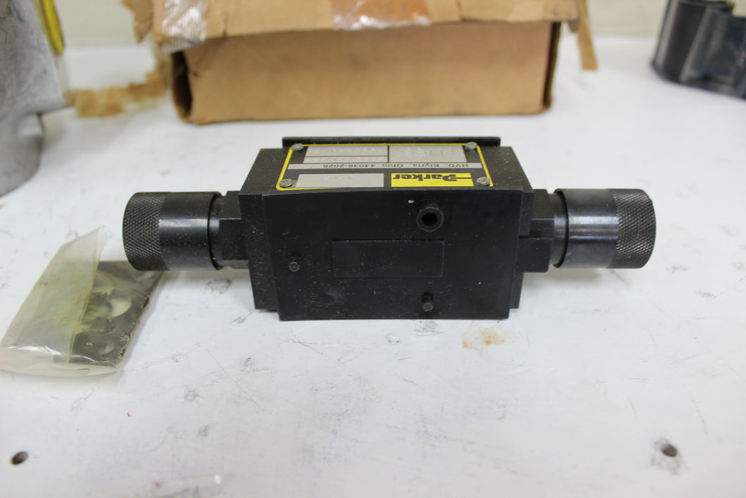 FM2DDKN - Parker - FM Series - Flow Control Parker Manapak Subplate Sandwich Module 20 GPM