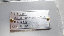 Load image into Gallery viewer, HDD3C-2S-BcA-6-06A-WYD2 Toyo-oki Directional Control Valve HD3-2S-BcA-025A-WYD2
