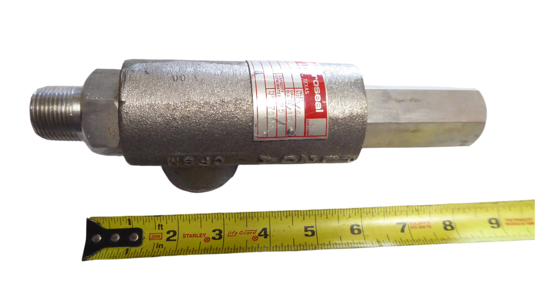 3CXV30F Hydroseal Safety Pressure Relief Valve