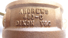 Load image into Gallery viewer, MS-27025-18 - Dixon - 4" Cam &amp; Groove Coupler Fitting Andrews 400-C Bronze
