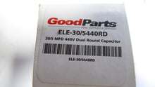 Load image into Gallery viewer, Good Parts ELE-30/5440RD Motor Run HVAC Capacitor
