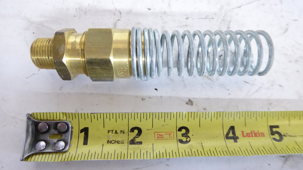 WEATHERHEAD 33806B-Y36 Attachable Hose Fittings Male Connector with Spring Guard