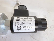 Load image into Gallery viewer, Lynch, SUN Hydraulics ODF5-A2, T-13A Cartridge Valve Housing W/Flow Control Valve
