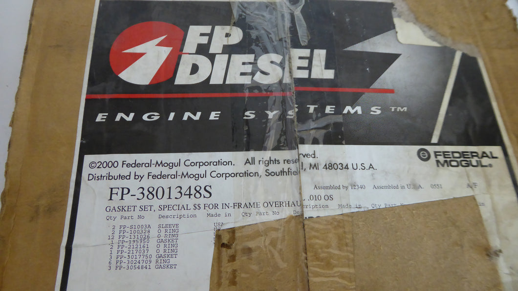 FP-Diesel 3801348S Engine Gasket Set .010'