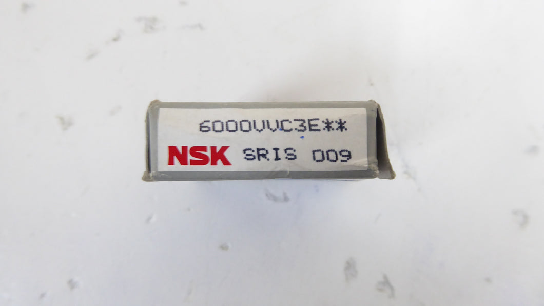 6000VVC3E - NSK - Single Row Ball BearingBore Diameter: 10 mmOutside Diameter: 26 mmOverall Width:	8 mmClosure Type: 2 SealsInternal Clearance: C3-LooseMaterial: Steel