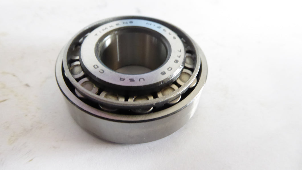 Set3 - Timken - Tapered Roller Bearing Cone & CupBore Diamete: 0.84inCone Width: 0.72inCage Material: SteelBearing Material: Chrome SteelOutside Diameter: 1.96inCup Width: 0.55inSingle, Non-Flanged Cup