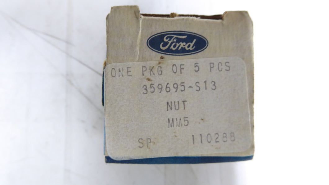 359695-S13 - Ford - MM5 Nuts Pack of 5