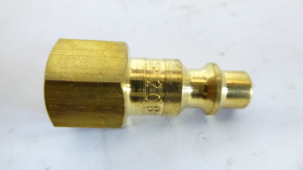 Amflo CP20B Brass Coupler Plug 1/4