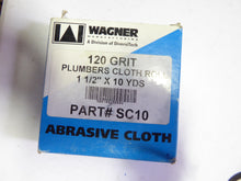 Load image into Gallery viewer, SC10 - Wagner - 120 Grit Plumbers Abrasive Cloth 1-1/2"

