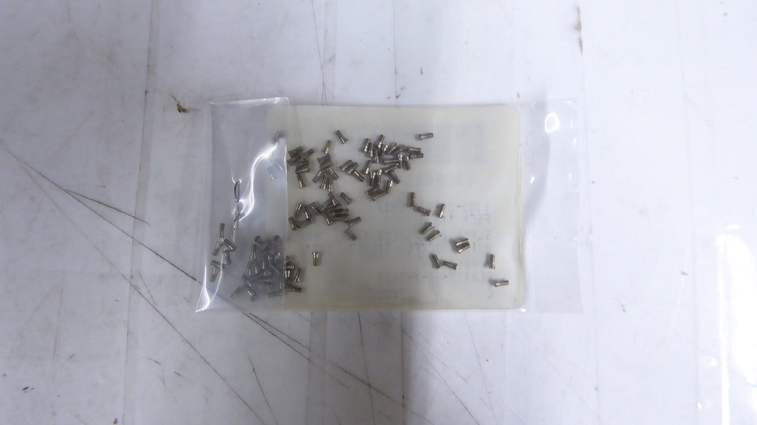 American Optical Co SC405A Package Screw, White Nickel 1 pack of 100 screws