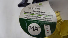 Load image into Gallery viewer, Homewerks 170-2-114-114 Brass Gate Valve 1-1/4"
