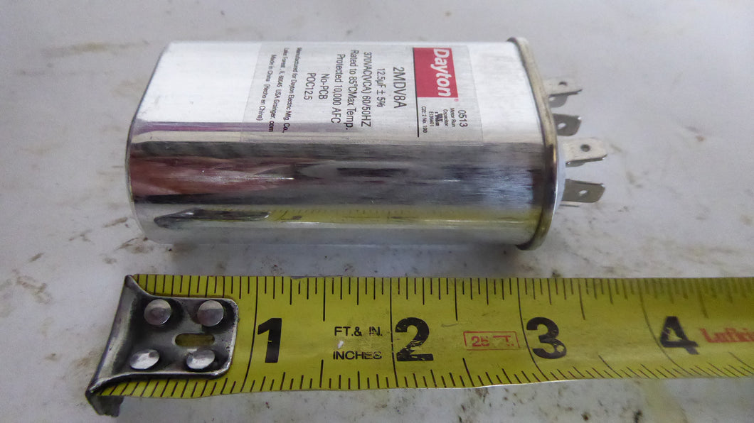 Dayton 12.5MFD Run Capacitor