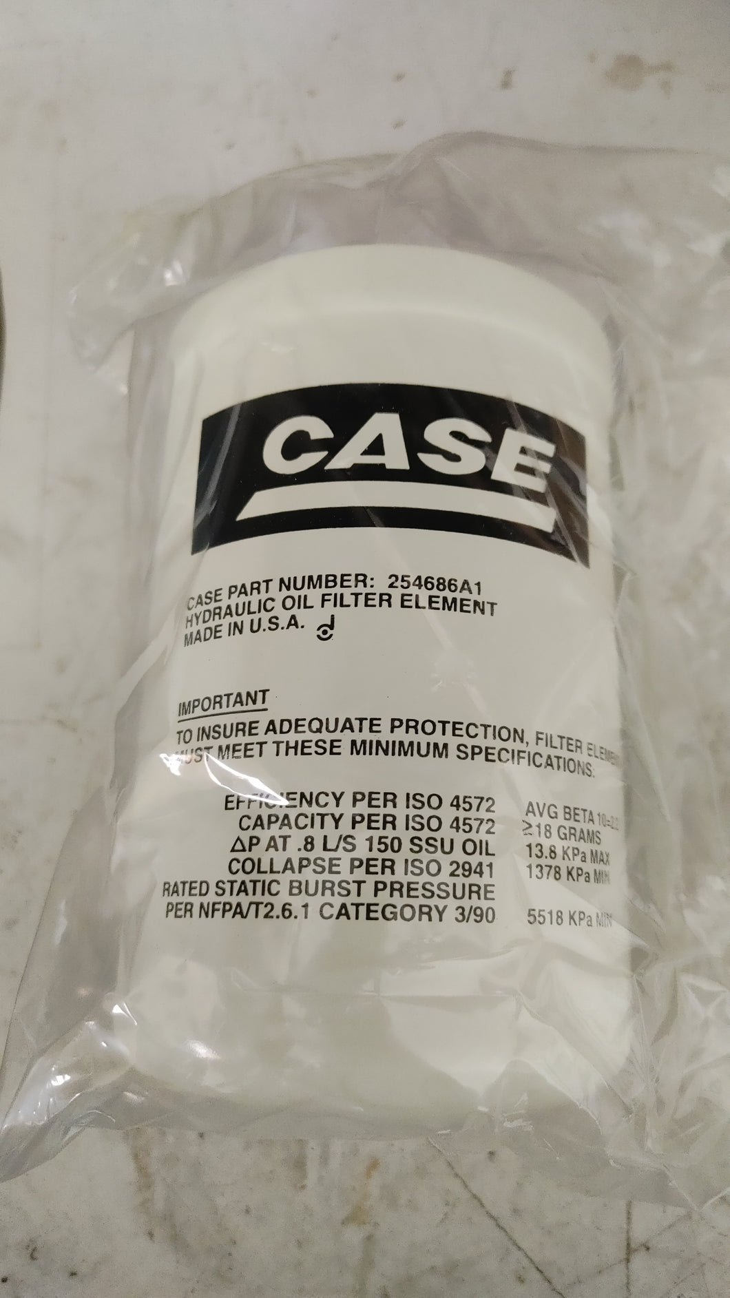 254686A1 - Case - Filter