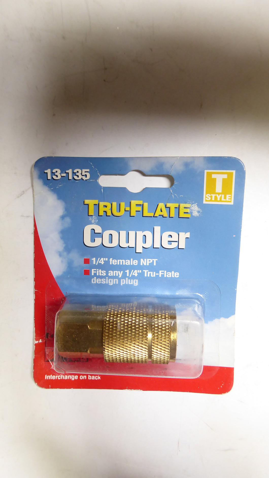 13-135 - Tru-Flate - Coupler 1/4