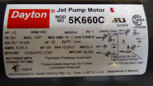Load image into Gallery viewer, Dayton 5K660C Jet Pump Motor
