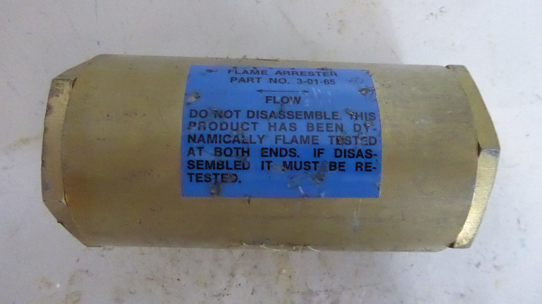 Flame Arrester 3-01-65 Flame Arrester