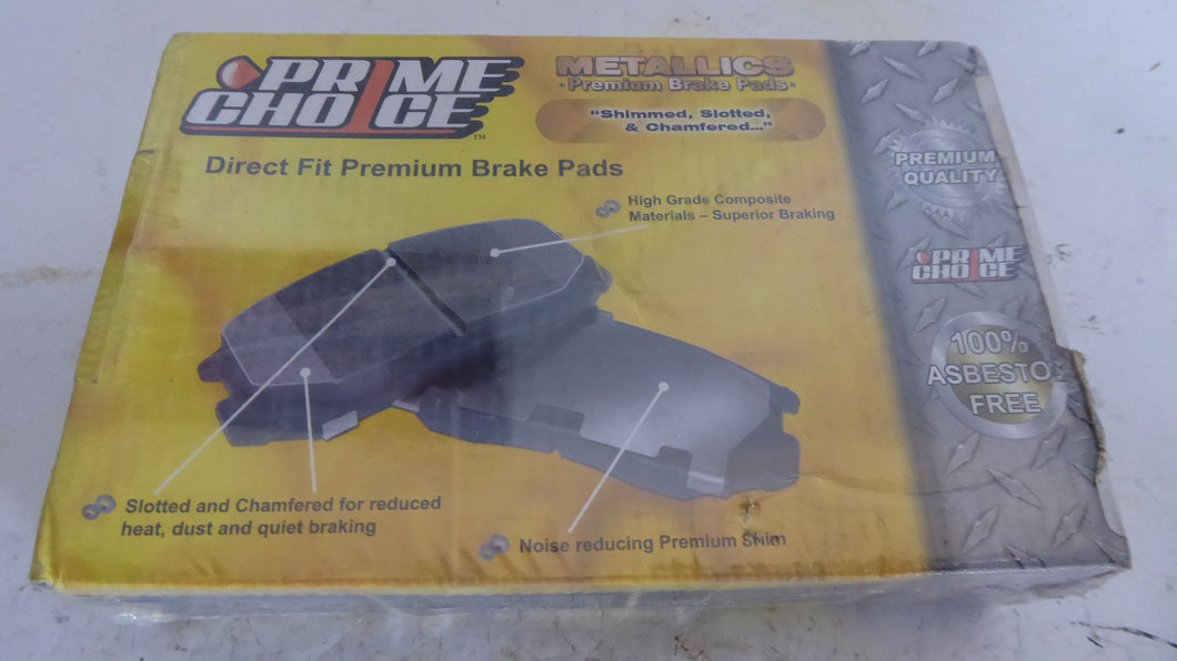 Prime Choice SMK1172 Direct Fit Premium Brake Pads