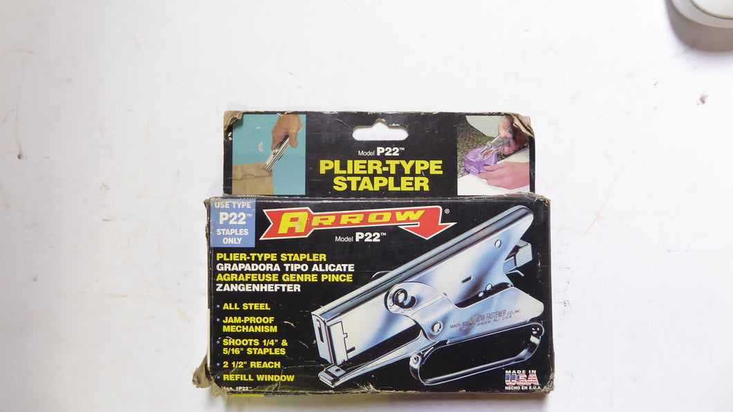 P22. - Arrow - Plier Type Stapler