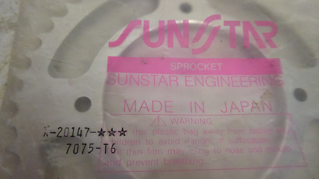 Sun Star 20147 Rear Sprocket