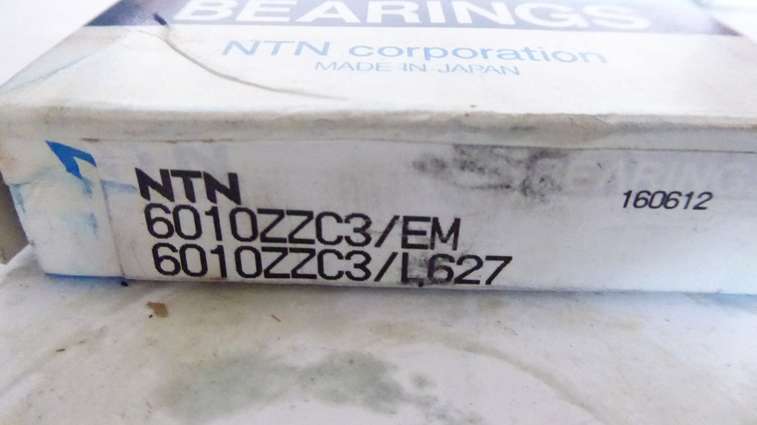 6010ZZC3/EM - NTN - Single Row Deep Groove Ball Bearing