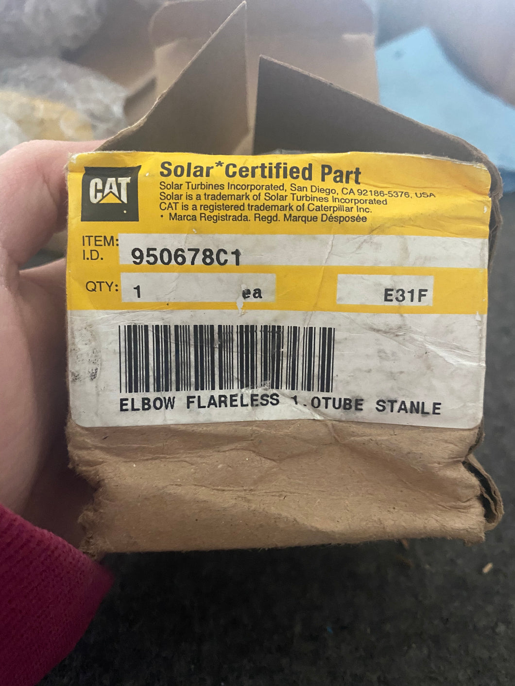 316-PJL - CAT - Stainless Steel 1/2