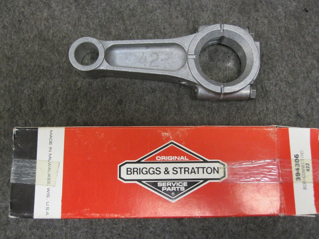 394306 - Briggs & Stratton - Connecting Rod, Piston Fits 17 HP Twin Opposed Vertical Engines