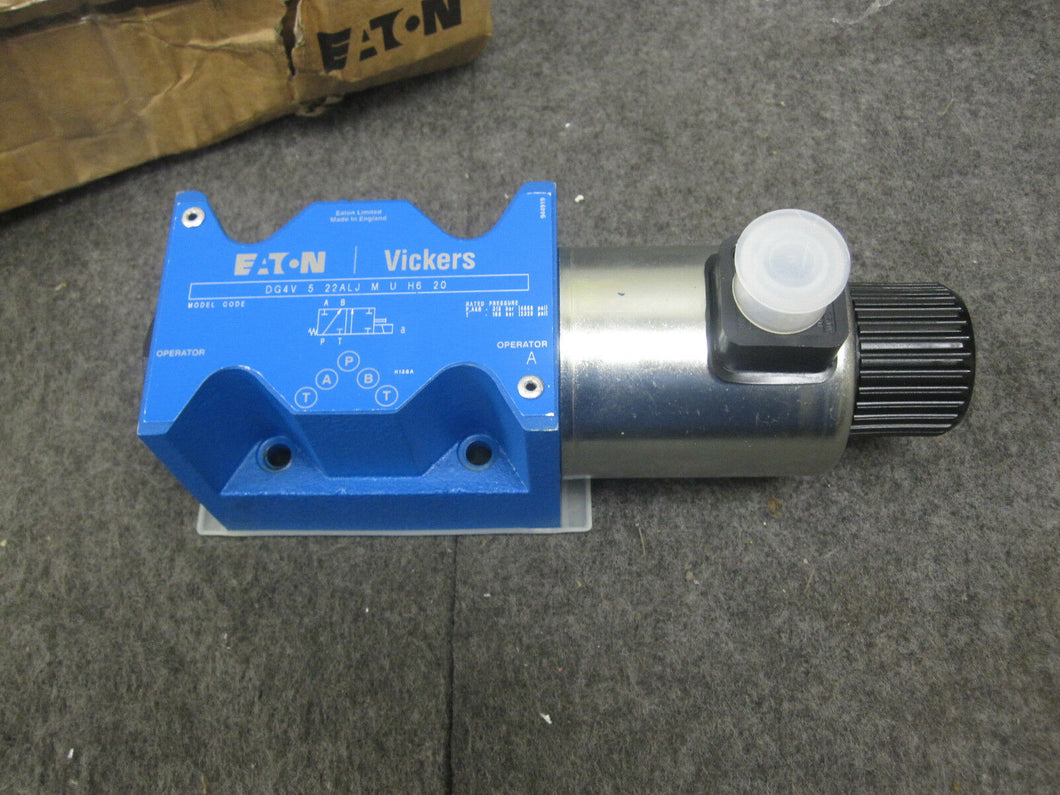 DG4V-5-22ALJ-M-U-H6-20 - Vickers - Directional Control Valve